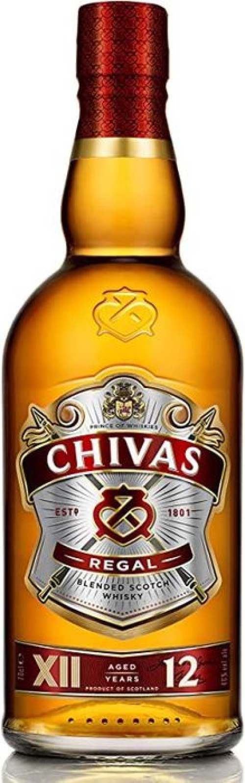 WHISKY CHIVAS 12 AÑOS